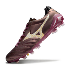 Botas de fútbol moradas Mizuno Morelia Neo IV Pro FG