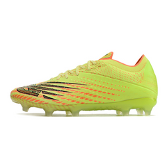 Chuteira Campo New Balance Furon V6+ Pro FG Verde e Laranja