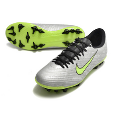 Chuteira Campo Nike Air Zoom Mercurial Vapor 15 Academy AG Cinza e Verde - VENI Futebol