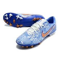 Chuteira Campo Nike Air Zoom Mercurial Vapor 15 Academy AG Azul CR7 Pack - VENI Futebol