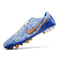 Chuteira Campo Nike Air Zoom Mercurial Vapor 15 Academy AG Azul CR7 Pack - VENI Futebol