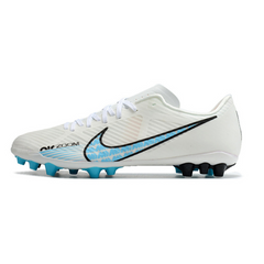 Chuteira Campo Nike Air Zoom Mercurial Vapor 15 Academy AG Branca e Azul