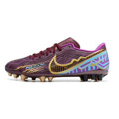 Chuteira Campo Nike Air Zoom Mercurial Vapor 15 Academy AG Mbappe Roxo Pack