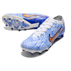 Chuteira Campo Nike Air Zoom Mercurial Vapor 15 Elite AG CR7 Azul Pack - VENI Futebol