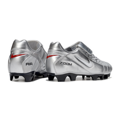 Chuteira Campo Nike Air Zoom Total 90 III FG Prata