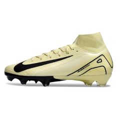 Chuteira Campo Nike Air Zoom Mercurial Superfly 10 Elite FG Amarela e Preta