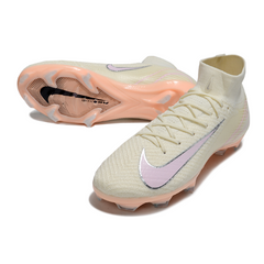 Botas de fútbol Nike Air Zoom Mercurial Superfly 10 Elite FG azul claro y rosa
