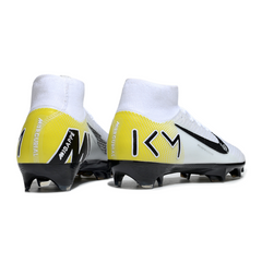 Botas de fútbol Nike Air Zoom Mercurial Superfly 10 Elite FG azul claro y rosa