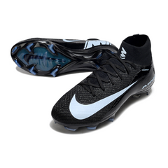 Botas de fútbol Nike Air Zoom Mercurial Superfly 10 Elite FG azul claro y rosa