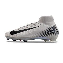 Chuteira Campo Nike Air Zoom Mercurial Superfly 10 Elite FG Cinza