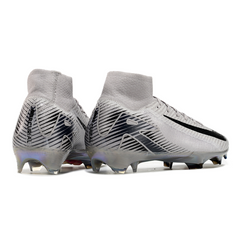 Nike Air Zoom Mercurial Superfly 10 Elite FG Soccer Cleats Grey