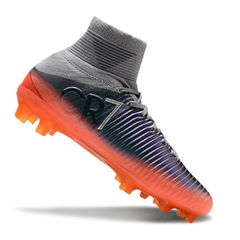 Nike Mercurial Superfly 5 Elite FG CR7 Grey and Orange Football Boots