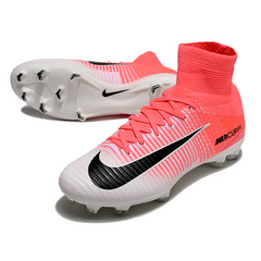 Nike Mercurial Superfly 5 Elite FG White and Pink Football Boots