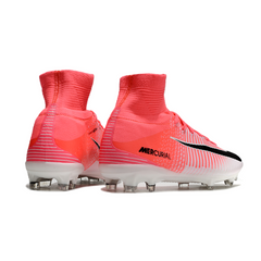 Nike Mercurial Superfly 5 Elite FG White and Pink Football Boots