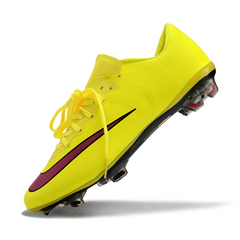 Nike Air Zoom Mercurial Vapor 10 Elite FG Yellow and Pink Football Boots