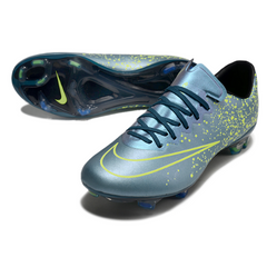 Nike Air Zoom Mercurial Vapor 10 Elite FG Silver and Green Football Boots