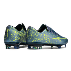 Nike Air Zoom Mercurial Vapor 10 Elite FG Silver and Green Football Boots