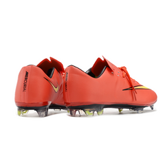 Botas de fútbol Nike Air Zoom Mercurial Vapor 10 Elite FG rojas y amarillas