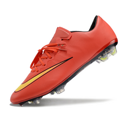 Nike Air Zoom Mercurial Vapor 10 Elite FG Red and Yellow Football Boots