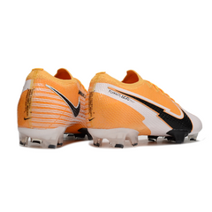 Chuteira Campo Nike Zoom Mercurial Vapor 13 Elite FG Laranja e Branca