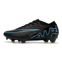 Chuteira Campo Nike Zoom Mercurial Vapor 15 Elite FG Preta e Azul - VENI Futebol