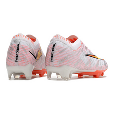 Chuteira Campo Nike Zoom Mercurial Vapor 15 Elite FG Prata e Laranja - VENI Futebol