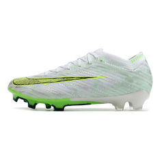 Chuteira Campo Nike Zoom Mercurial Vapor 15 Elite FG Prata e Verde