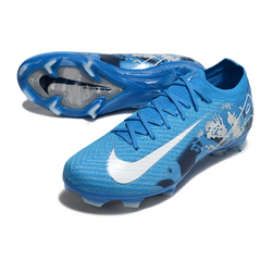 Chuteira Campo Nike Air Zoom Mercurial Vapor 16 Elite FG Azul Claro