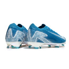 Chuteira Campo Nike Air Zoom Mercurial Vapor 16 Elite FG Azul Claro