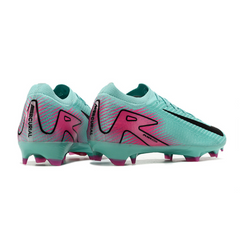 Chuteira Campo Nike Air Zoom Mercurial Vapor 16 Elite FG Azul Claro e Rosa - VENI Futebol