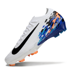 Botas de fútbol Nike Air Zoom Mercurial Vapor 16 Elite FG blancas y azules