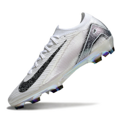 Botas de fútbol Nike Air Zoom Mercurial Vapor 16 Elite FG blancas y grises