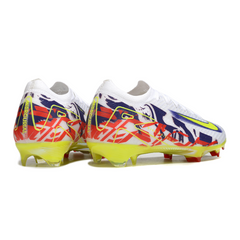 Chuteira Campo Nike Air Zoom Mercurial Vapor 16 Elite FG Branco e Roxo