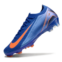 Botas de fútbol Nike Air Zoom Mercurial Vapor 16 Elite FG azul y naranja