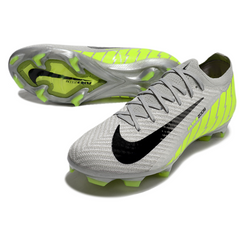 Botas de fútbol Nike Air Zoom Mercurial Vapor 16 Elite FG gris y verde