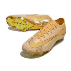 Chuteira Campo Nike Air Zoom Mercurial Vapor 16 Elite FG Dourado