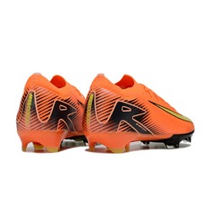 Chuteira Campo Nike Air Zoom Mercurial Vapor 16 Elite FG Laranja e Preta - VENI Futebol