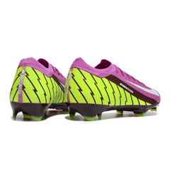 Botas de fútbol Nike Air Zoom Mercurial Vapor 16 Elite FG rosas y verdes