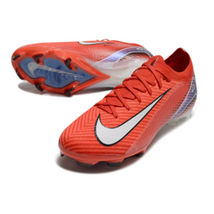 Botas de fútbol Nike Air Zoom Mercurial Vapor 16 Elite FG Superfly rojas y negras