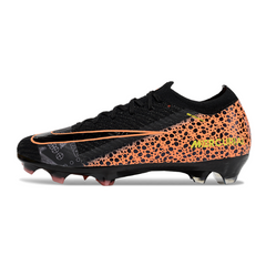 Chuteira Campo Nike Air Zoom Mercurial Vapor 16 Elite FG Laranja e Preto