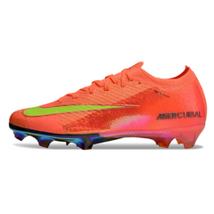 Chuteira Campo Nike Air Zoom Mercurial Vapor 16 Elite FG Rosa e Amarelo