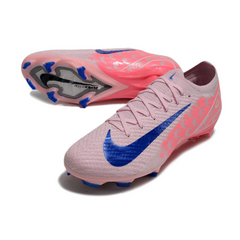 Botas de fútbol Nike Air Zoom Mercurial Vapor 16 Elite FG rosas y azules