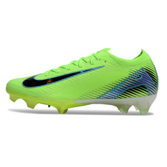 Botas de fútbol Nike Air Zoom Mercurial Vapor 16 Elite FG verde y azul claro