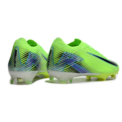 Chuteira Campo Nike Air Zoom Mercurial Vapor 16 Elite FG Verde e Azul Claro