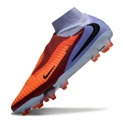 Botas de fútbol Nike Phantom GX2 Elite FG azul claro y negro