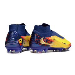 Botas de fútbol Nike Phantom GX2 Elite FG azul claro y negro