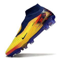 Botas de fútbol Nike Phantom GX2 Elite FG azul claro y negro