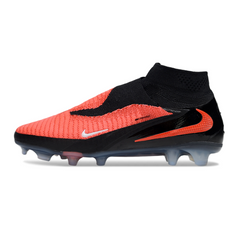 Chuteira Campo Nike Phantom 6 DF Elite Preta e Vermelha
