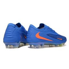 Botas de fútbol Nike Phantom GX2 Elite FG azul claro y negro
