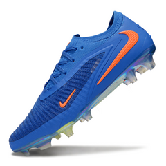 Botas de fútbol Nike Phantom GX2 Elite FG azul claro y negro